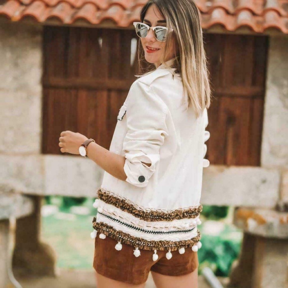 Zara Tassel Seashells Jacket‎ - Picture 5 of 17
